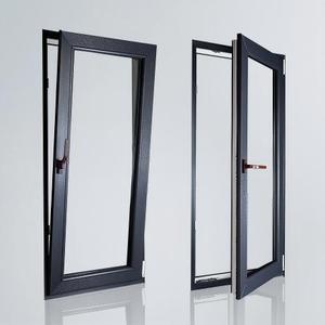 Projet d'appartement hôtelier moderne Fenêtre à ouverture basculante en aluminium Dessin technique gratuit Profil de rupture thermique personnalisé Conception de <span class=keywords><strong>vitrage</strong></span> - Product Image 2