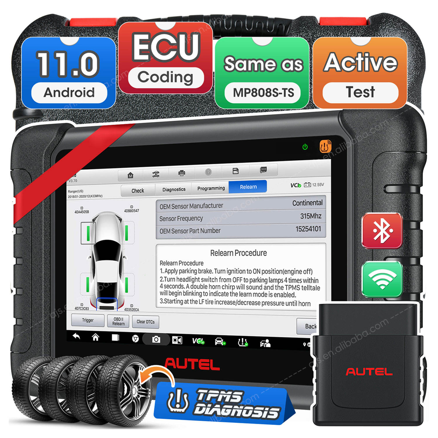 Autel MaxiDAS DS808S TS OBD2 Scanner Diagnostic Tool Wholesale