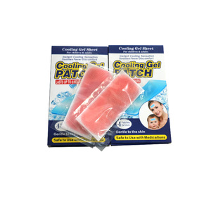 Làm mát Gel vá nhanh chóng làm mát nhiệt độ da Tùy chỉnh màu sắc thành phần tự nhiên - Product Image 4