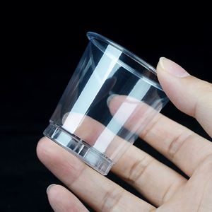 1oz 2oz 3oz 5oz 6oz Disposable Plastic <b>Small</b> Size Cups <b>with</b> <b>Lids</b> for Salad Dressing and Deli Various Portion Sizes - Product Image 1