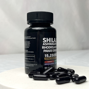 Private Label miglior vegano Extra forza naturale <span class=keywords><strong>himalaya</strong></span> puro <span class=keywords><strong>Shilajit</strong></span> tutto in 1 capsula - Product Image 3