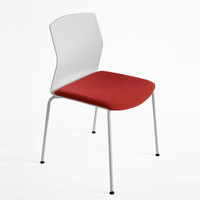 Chaise de bureau en maille sans accoudoirs de style moderne pour une salle d'attente unique pour les invités ou les visiteurs