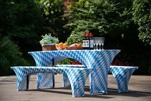 Эластичные наборы для пивного сада с крышкой для пивной скамейки для вечеринок на открытом воздухе - Product Image 6