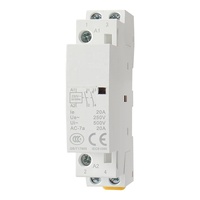 MUTAI Contacteur ac 110V 220V 25A 32A 2P modulaire rail din houssdevrait contacteur magnétique
