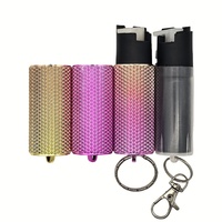 Étui Porte-clés Rempli de Spray Auto-Défense Liquide Gel 20ml 40ml 100ml Aérosol