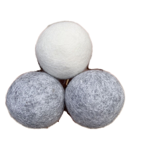 <span class=keywords><strong>Bolas</strong></span> de Fieltro Lisas de Alta Calidad al por Mayor Hechas con Material de Lana de Nueva Zelanda para Lavandería, Eliminación de Olores en Lavadoras, Deshumidificación - Product Image 1