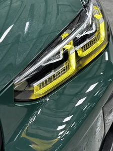 用于BM-W X3 X3M G01 X4 X4M G02 F97 LCI前照灯的黄色发光二极管日间行车灯模块黄色DRL自适应前照灯2022 2023 - Product Image 5