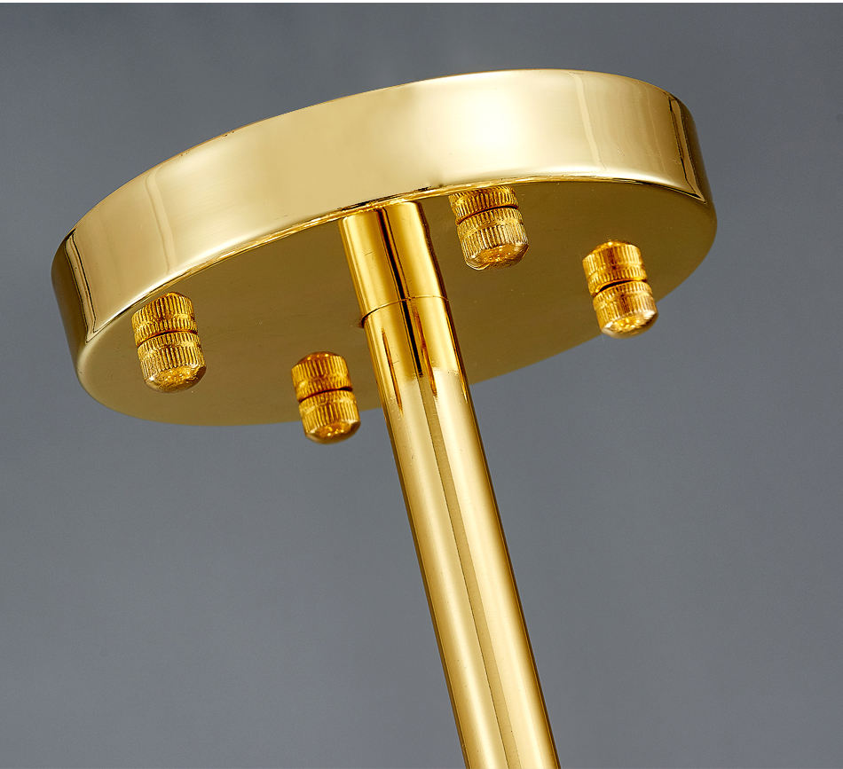 热销不锈钢金色现代吊灯灯led水晶天花板吊灯餐厅