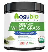 Aogubio Vente en gros OEM Poudre d'extrait d'herbe de blé certifiée biologique USDA Poudre de jus d'herbe de blé