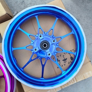 Nuevas Ruedas de Aluminio Grabadas con CNC Giorno para Scooter de 12 Pulgadas, Modificación Ligera, Personalizadas, Resistentes al Clima Tropical - Product Image 5