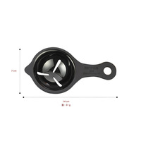 Gadget de cuisine de séparateur d'oeufs en acier inoxydable en gros d'usine pour séparer le blanc d'oeuf et le diviseur d'oeufs en métal de jaune