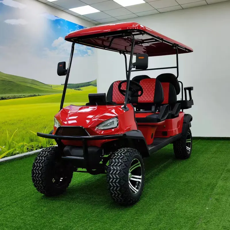 Low Price Electric Club Car 6 Seater Mini Electric Golf Cart Electric Car New Energy Car for Sale