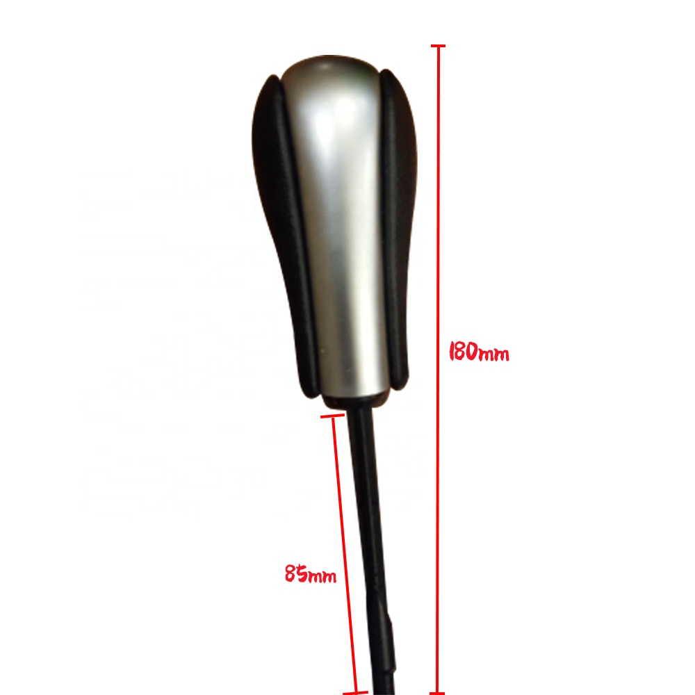 5-Gang Schaltknauf Kugel Für BMW - Schwarz PU-Leder Kompatibel Mit E30 E36 E46