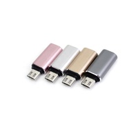 On the go Adaptador USB Macho Micro A Hembra USB C Tipo C 3,1 Conectores de conector OTG para cable de datos