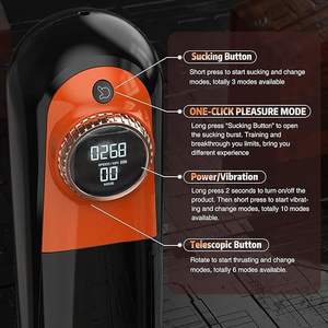 Mainan seks dewasa Masturbator <span class=keywords><strong>Vagina</strong></span> buatan realistis <span class=keywords><strong>Vibrator</strong></span> penghisap untuk pria Pria Masturbator cangkir masturbasi otomatis baru - Product Image 4