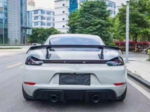 Per <span class=keywords><strong>Porsche</strong></span> <span class=keywords><strong>718</strong></span> 2016 + aggiornamento a modello GT4 paraurti per <span class=keywords><strong>auto</strong></span> paraurti anteriore labbro anteriore e diffusore posteriore Bodykit GT4 per <span class=keywords><strong>718</strong></span> - Product Image 3