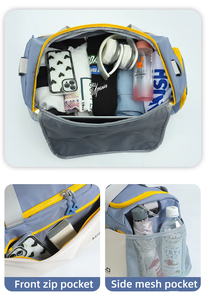 Bolsa <span class=keywords><strong>de</strong></span> Gimnasio Versátil para Negocios, Bolsa <span class=keywords><strong>de</strong></span> Viaje con Compartimento para Portátil <span class=keywords><strong>de</strong></span> Gran Capacidad, para Deportes, Gimnasio, Oficina, Hombres y Mujeres - Product Image 2