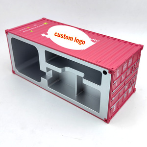 Custom Logo Office Luxury Express Company Business Promotional Gift Desktop Organizer Mini <strong>Scale</strong> <strong>Shipping</strong> <strong>Container</strong> <strong>Model</strong> - Product Image 4