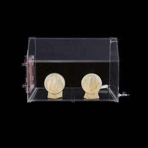GS-008 Changsha Samy Goede Prijs <span class=keywords><strong>Bench</strong></span> Top Plastic Acryl Handschoenenkastje Kleine Handschoenenkastje Voor Laboratorium <span class=keywords><strong>Test</strong></span> Onder Verzegelde Sfeer - Product Image 6