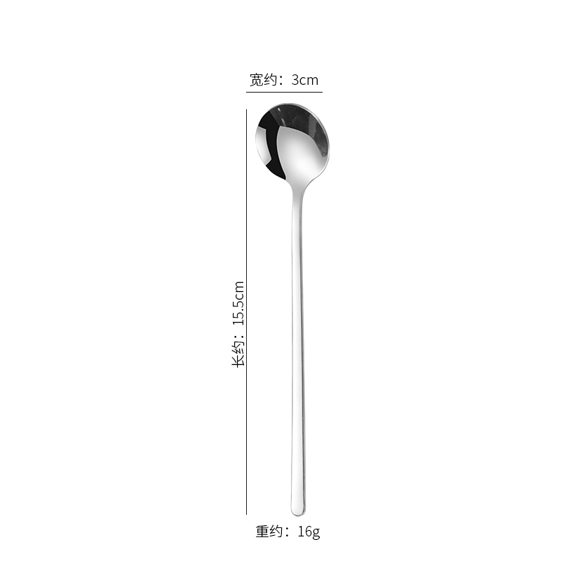 Silver-304SS de 15cm