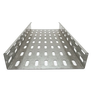 Bandeja para Cables Industrial de Acero Inoxidable 316 de Alta Resistencia, Perforada, Ventilada, Resistente a la Corrosión, Impermeable, de Alta Capacidad para 60 Cables - Product Image 1