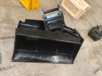 Godet hydraulique inclinable OEM ODM de 1200 mm de largeur pour excavatrice Komatsu de 5 à 8 tonnes