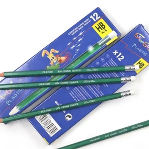 Juego de Lápices HB Estándar de 7 Pulgadas, 12 Unidades en Caja, Papelería Escolar de Regalo Promocional OEM de Alta Calidad con Logotipo Personalizado - Product Image 4