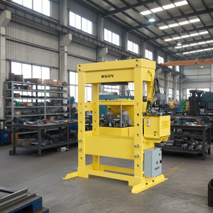 <span class=keywords><strong>Prensa</strong></span> Hidráulica Industrial <span class=keywords><strong>Enerpac</strong></span> Serie VLP de 100 Toneladas, Tipo H, para Prensar Cables de Acero, Alta Precisión - Product Image 1