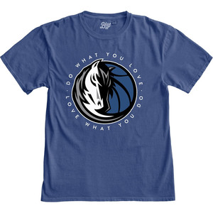 Maillot promotionnel officiel NBA Life Is Good bleu 84, couleur d'équipe - Product Image 1
