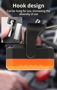 Mini 24 * COB lampe de travail avec type-c USB charge ABS aimant extérieur et affichage de puissance numérique lampe de poche étanche crochet <span class=keywords><strong>Garage</strong></span> - Product Image 6
