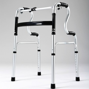 Shenghui <b>Walker</b> Foldable Aluminum Frame For <b>Elderly</b> Mobility Support Rehabilitation Training Aid One Size - Product Image 1