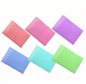 2024 nouveauté impression personnalisée bleu rose rose couleur poly enveloppe rembourrée expédition enveloppes à bulles avec LOGO - Product Image 1