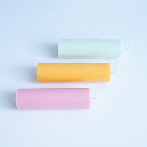Cylindre conjoint parfumé <span class=keywords><strong>Simple</strong></span> colonne en plastique moule une pièce cylindrique acrylique bougie moule pour bougies - Product Image 3