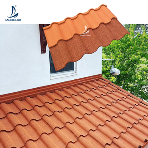 Hochwertige, hurrikansichere, steinbeschichtete Metalldachziegel für Küstengebiete - Product Image 4