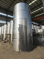 Réservoir de stockage d'azote liquide/d'eau/de carburant en acier inoxydable avec pompe à moteur, conteneur à pression, dimensions personnalisables