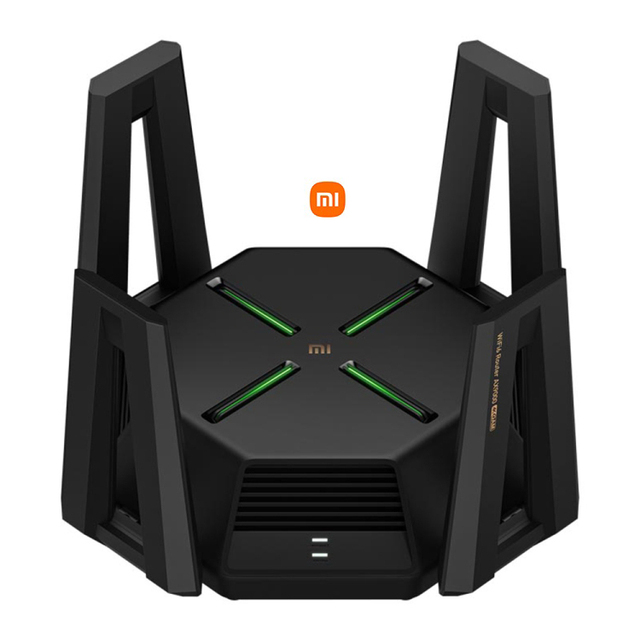 OriginalEnhanced Version Tri-band USB3.0 12 Antennas Wireless Mesh Network Game Acceleration Repeater Xiaomi AX9000 WiFi Router