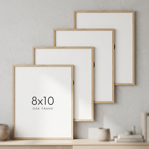 Modern Eco-friendly Wood Wall Art Display Lightweight 5x7 Beige Oak Digital Printing Vertical Photo <b>Frame</b> - Product Image 1