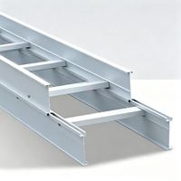 Cadre de pont en alliage d'aluminium de type échelle personnalisé, profilés en aluminium, plateaux métalliques pour câbles, plateaux pour câbles en alliage d'aluminium
