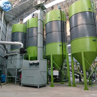 Nuovo prodotto Silo di stoccaggio imbullonato staccabile ultima tecnologia tedesca cina miscelatore a doppio albero Silo in polvere per impianto di malta secca