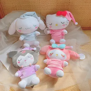 Пижама Kuromi Cinnamoroll Melody из мультфильма, плюшевая кукла, игрушка, 20 см