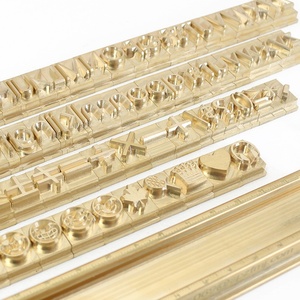 แม่พิมพ์ทองเหลืองสำหรับปั๊มร้อน ตัวอักษรและตัวเลข สำหรับงานหนัง - Product Image 5
