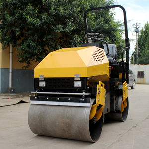 Het Verkopen Van Kleine Rollenverdichtingsapparatuur Volledig Hydraulische Trillende Dubbele Trommelrol - Product Image 6