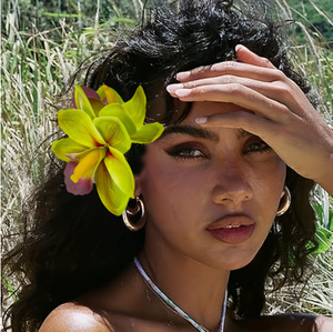 Nouvelle <span class=keywords><strong>pince</strong></span> à <span class=keywords><strong>cheveux</strong></span> en <span class=keywords><strong>fleur</strong></span> d'orchidée artificielle hawaïenne, adaptée aux mariées, aux mariages, aux décorations de fête tropicales hawaïennes sur la plage N96173 - Product Image 2
