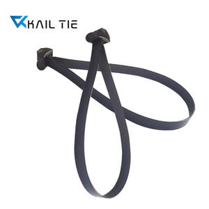 1/2 "Acetal tahan cuaca gesper ganda dasi - Product Image 4