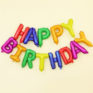 Joyeux <span class=keywords><strong>anniversaire</strong></span> thème <span class=keywords><strong>Rose</strong></span> feuille d'or ballon décorations ensemble fille fête d'<span class=keywords><strong>anniversaire</strong></span> approvisionnement ensemble fête décoration événement ballons - Product Image 5