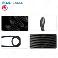 JZD UL3239 FT2 Prueba de Llama Cable de Alto Voltaje 3-20kV 2AWG a 12AWG Alta Temperatura 200 °C Cable de Conexión de Goma de Silicona