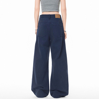 Jeans structurés de style américain pour hommes – Nouvelle collection, qualité supérieure, coupe droite ample et fluide, style rétro, pantalon de travail fait main