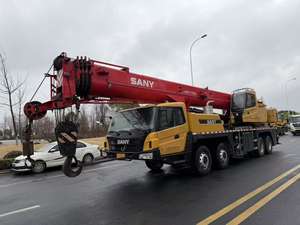 Grue de camion SAN d'occasion 2021, 50 tonnes, modèles STC2200, STC800E5, STC550T5, STC250H, avec moteur et boîte de vitesses - Product Image 5