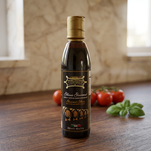 BALSAMIC VINEGAR GLAZE for Made in Italy GOURMET PROFESSIONAL Liquid Bulk 250ml <b>Bottle</b> - Product Image 2