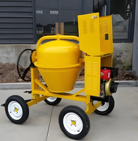 JOVE Nouvelle Bétonnière Portable à Moteur 4kW Pompe à Eau Automatique 8M/H Capacité 0.3-1.0m Garantie 1 An Robuste